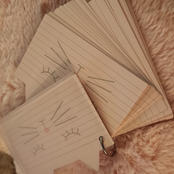 Cat index cards - Picture 2 of 2